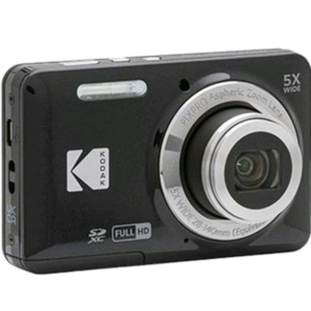 Kodak PIXPRO FZ55 16 MP Digital Compact Camera - Black (FZ55BK) New Open Box